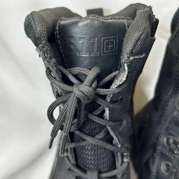 5.11 ATAC 2.0 8” Tactical Boots Size 11.5 Men Leather Lace Up Outdoors Work - Picture 4 of 14